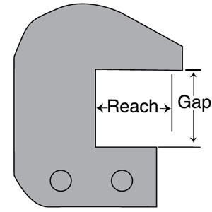 US Industrial C Yoke to fit US151 and CP0351 with 1A frame