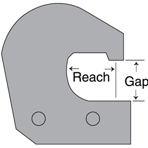 US Industrial C Yoke to fit US155 and CP355 CEBEL Riveter